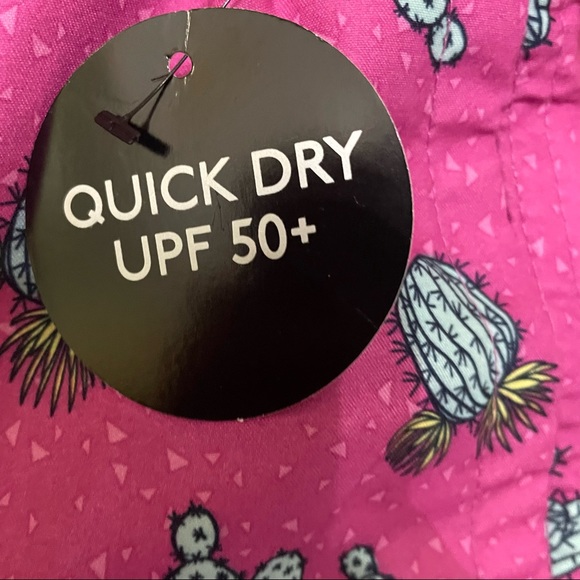 Mens NWT Pink Cactus Swim Trunks Shorts Size Small 28-30 - Picture 2 of 5